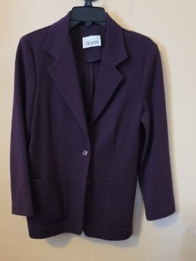 Women's Purple Blazer Jacket